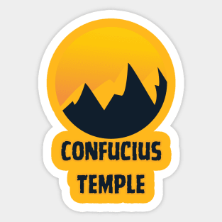 Confucius Temple Sticker